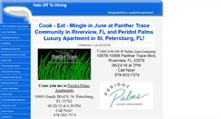 Desktop Screenshot of hatsofftodining.com
